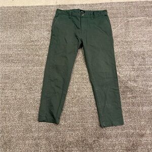 RVCA Dark Green Chinos